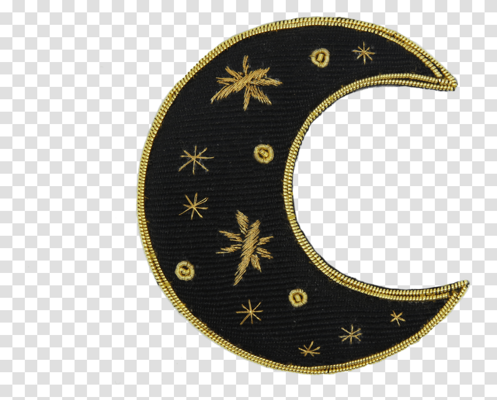 Crescent Moon Emoji Stitch, Rug, Spoke, Machine Transparent Png