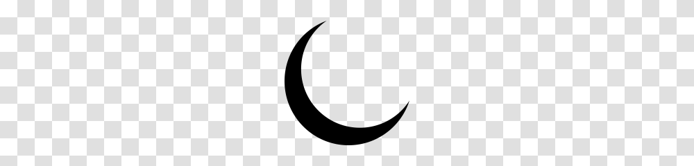 Crescent Moon, Gray, World Of Warcraft Transparent Png