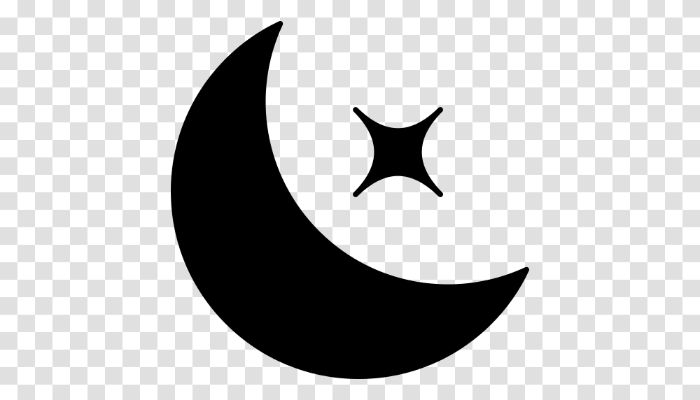 Crescent Moon Icon, Gray, World Of Warcraft Transparent Png