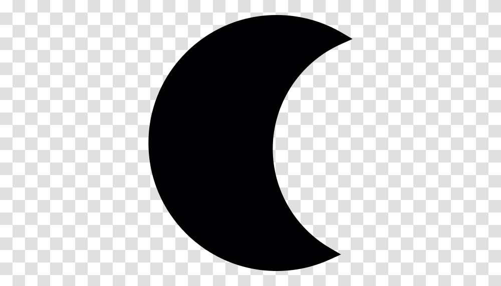 Crescent Moon Icon, Outer Space, Night, Astronomy, Outdoors Transparent Png