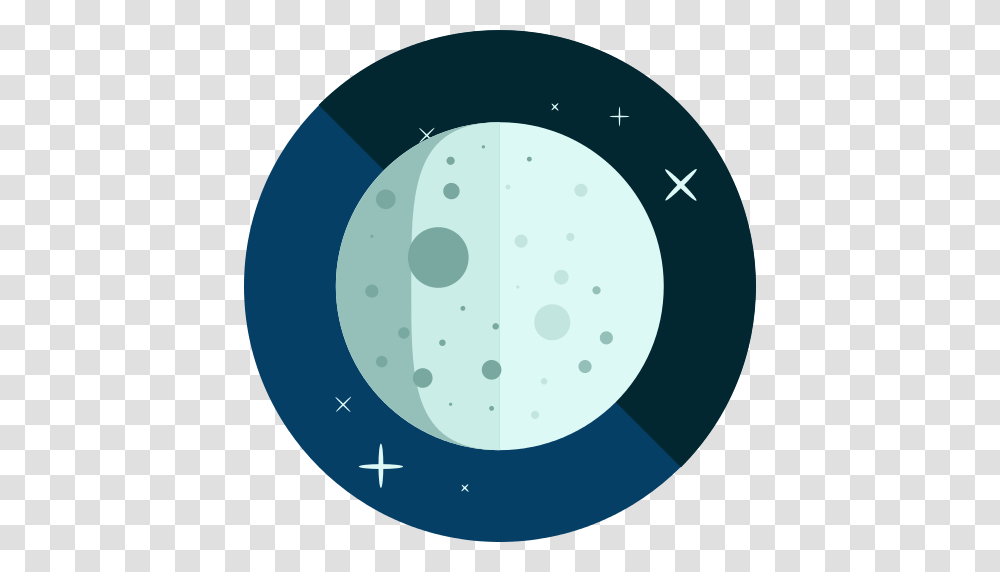 Crescent Moon Icon, Number Transparent Png