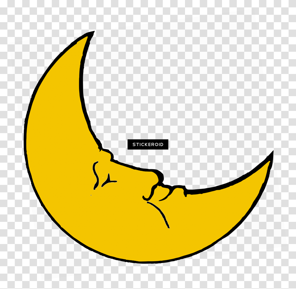 Crescent Moon, Nature, Outdoors, Outer Space, Night Transparent Png