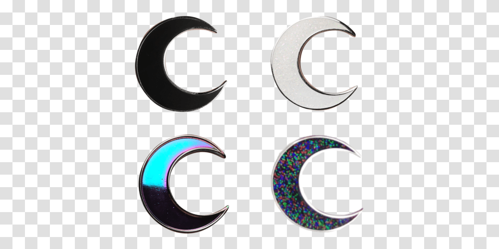 Crescent Moon Pin Circle, Number, Nature Transparent Png