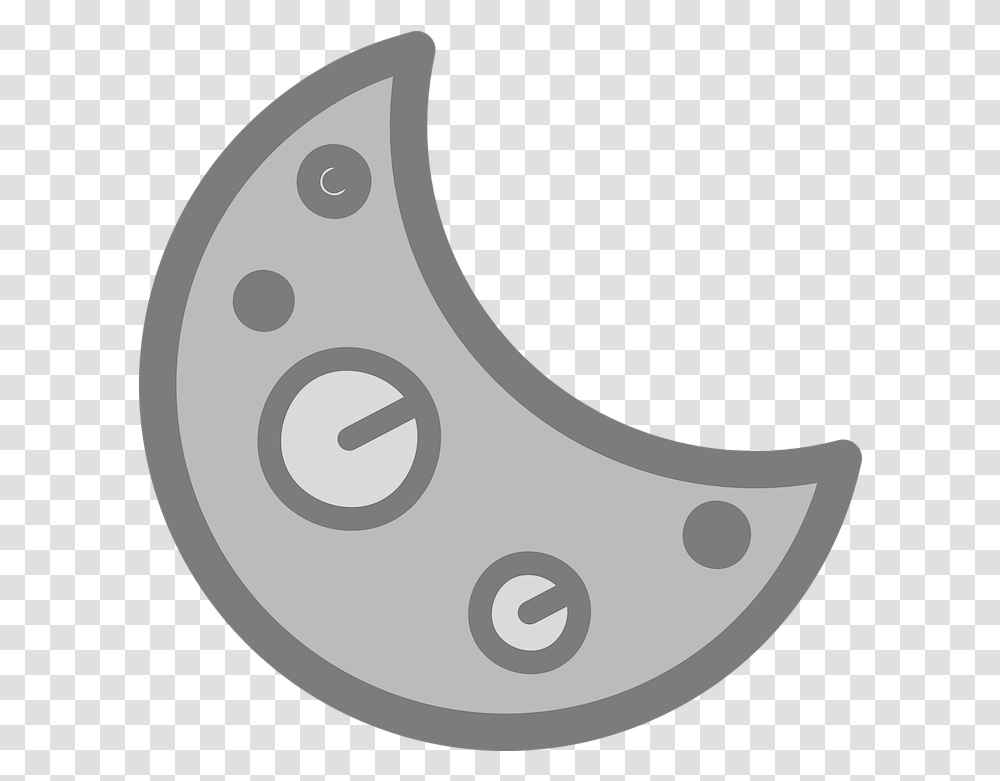 Crescent Moon Sign Free Vector Graphic On Pixabay Arrow Button, Nature, Outdoors, Horseshoe, Text Transparent Png