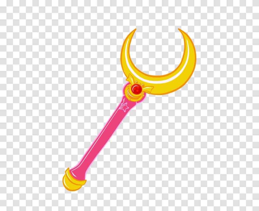 Crescent Moon Wand, Hammer, Tool, Emblem Transparent Png