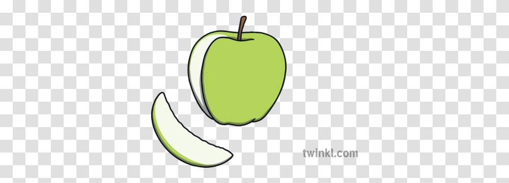 Crescent Shaped Apple Slice Fruit Fresh, Plant, Food Transparent Png