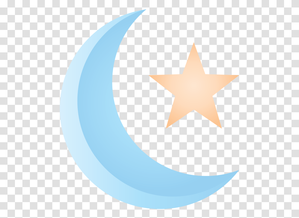 Crescent Star Circle For Eid Ramadan Circle, Symbol, Star Symbol, Cross Transparent Png