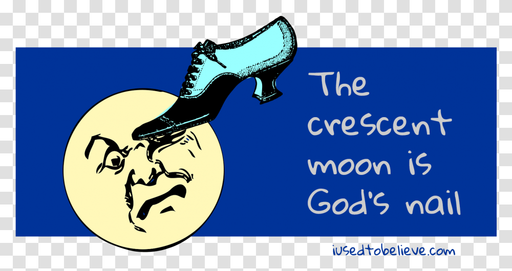 Cresent Moon Illustration, Apparel, Shoe, Footwear Transparent Png