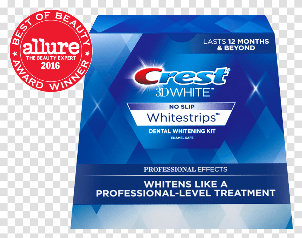 Crest 3d White Luxe Professional Effects Whitestrips Crest White Steips, Advertisement, Poster, Flyer, Paper Transparent Png