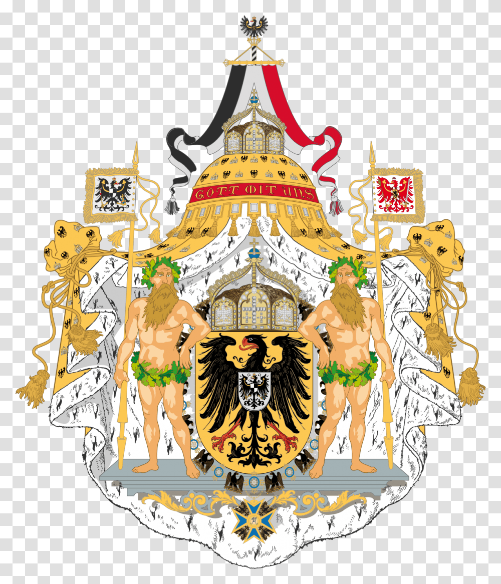 Crest Clipart Coat Of Arms Of German Empire, Person, Architecture, Building, Emblem Transparent Png
