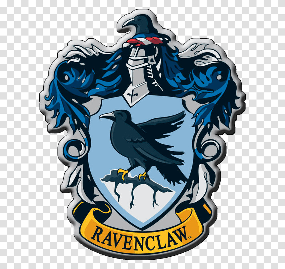 Crest For Free Download On Ravenclaw Hogwarts Houses, Bird, Animal, Logo Transparent Png
