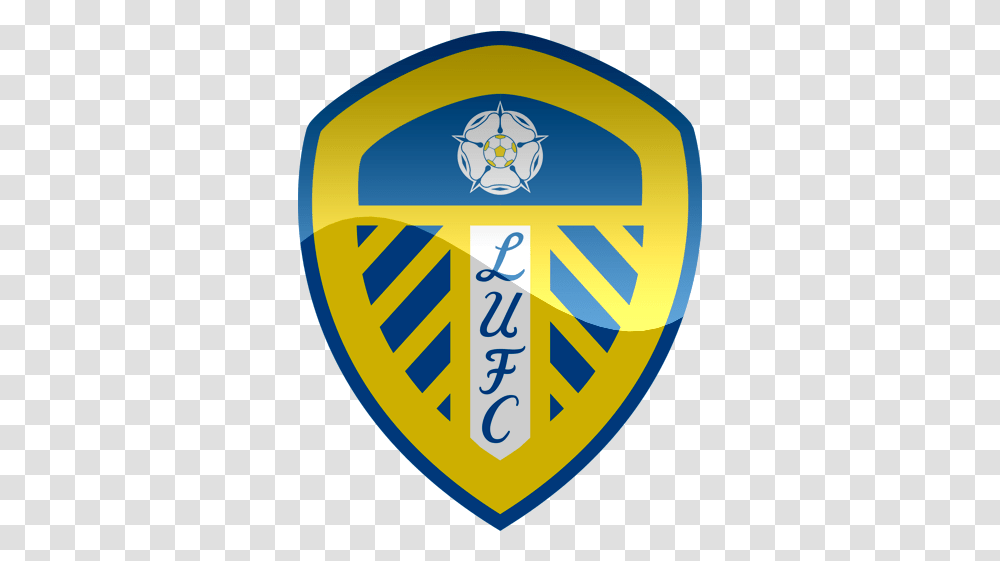 Crest Logo Leeds United Badge, Armor, Symbol, Trademark, Emblem Transparent Png