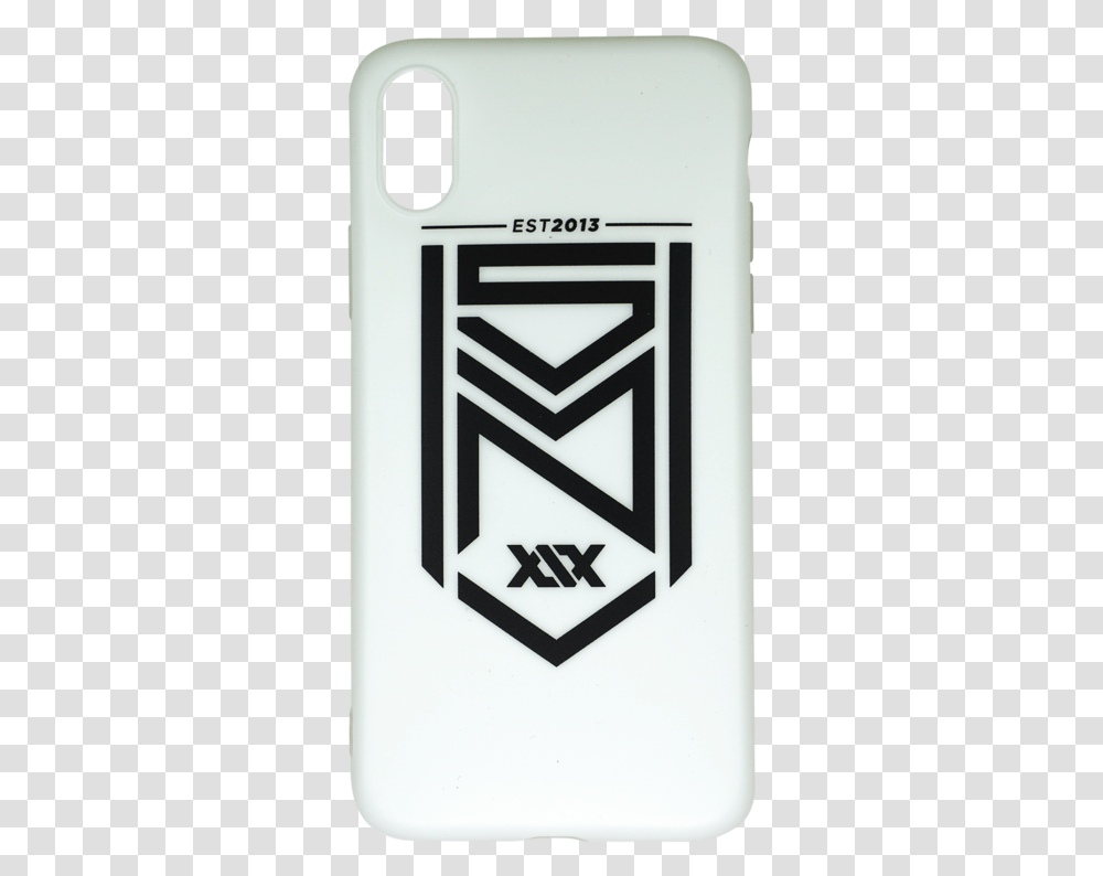 Crest Matte White Iphone Case Sidemen Logo, Text, Alphabet, Symbol, Trademark Transparent Png