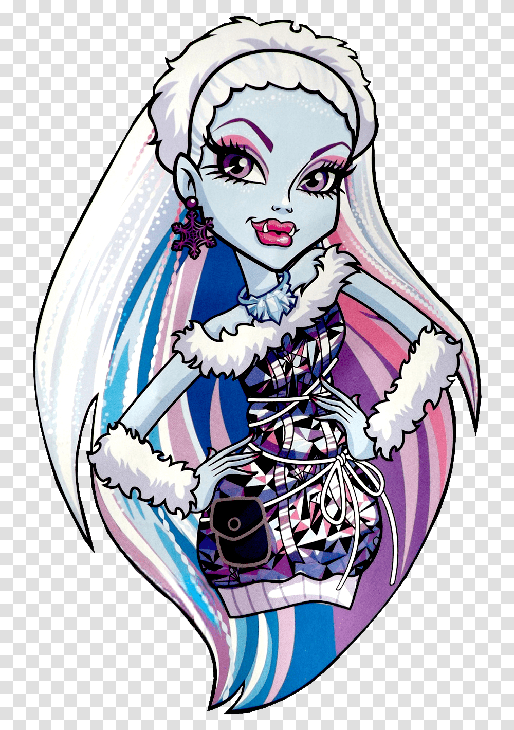 Crest Monster High Characters Abbey, Person, Drawing Transparent Png