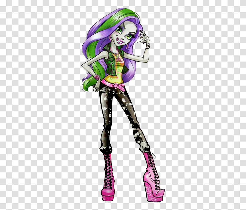 Crest Monster High Moanica D Kay, Costume, Person, Figurine Transparent Png