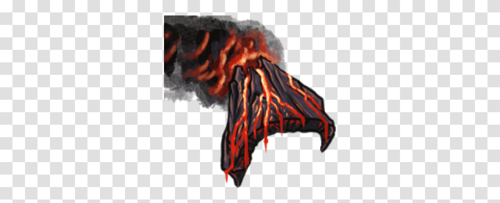 Crest Of Chaos Volcano, Mountain, Outdoors, Nature, Eruption Transparent Png