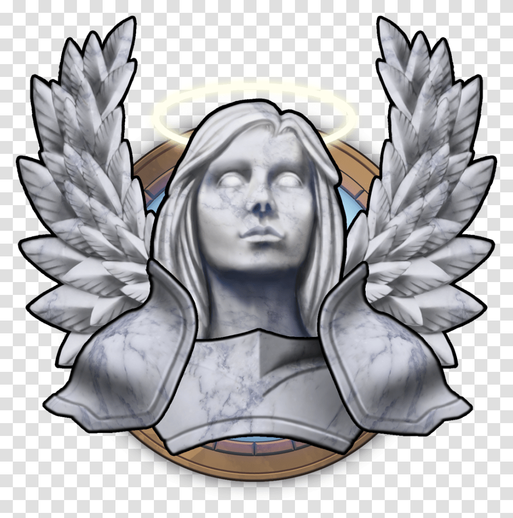 Crest Theocrat Aow3 Theocrat, Statue, Sculpture, Person Transparent Png