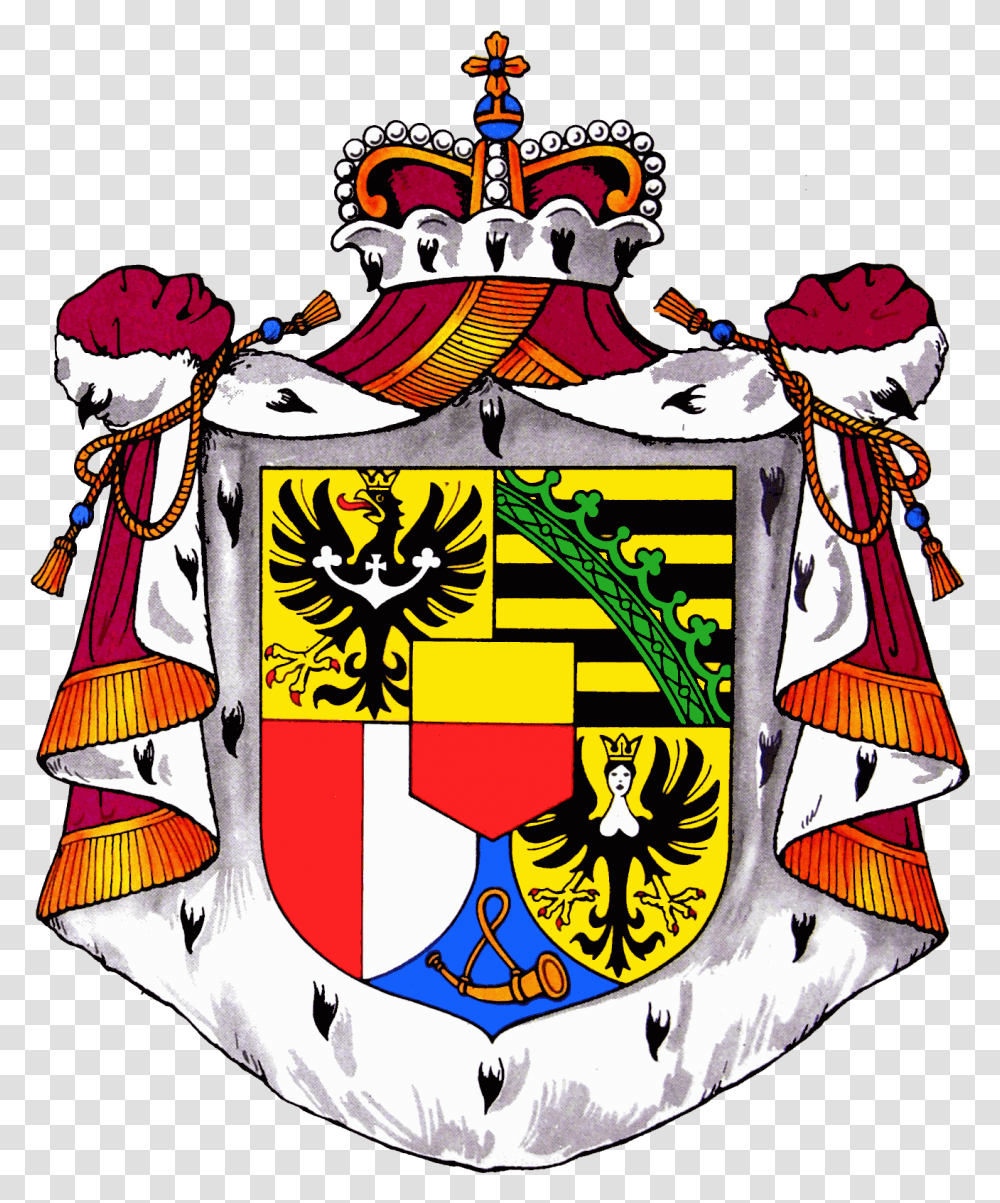 Crest With Royal Cape Clipart Download Liechtenstein Coat Of Arms, Armor, Shield Transparent Png