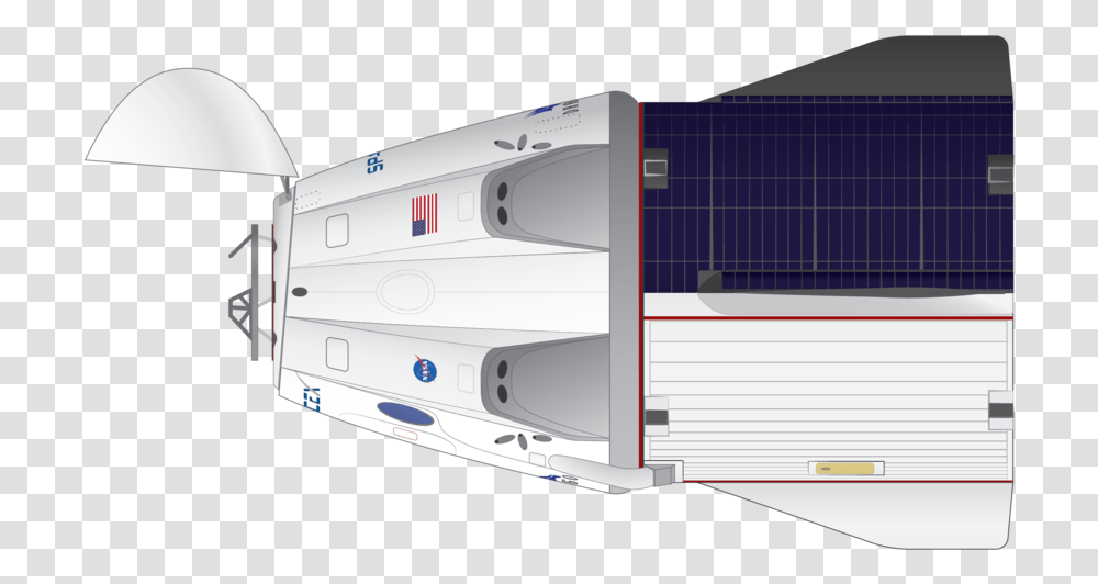 Crew Dragon - Orbital Velocity Crew Dragon, Vehicle, Transportation, Outdoors, Boat Transparent Png
