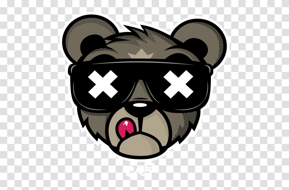 Crew Five Cali Bear, Pillow, Cushion, Goggles, Parade Transparent Png