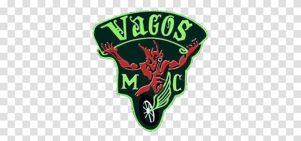 Crew Logo Background Vagos Mc San Andreas, Symbol, Trademark, Emblem, Badge Transparent Png