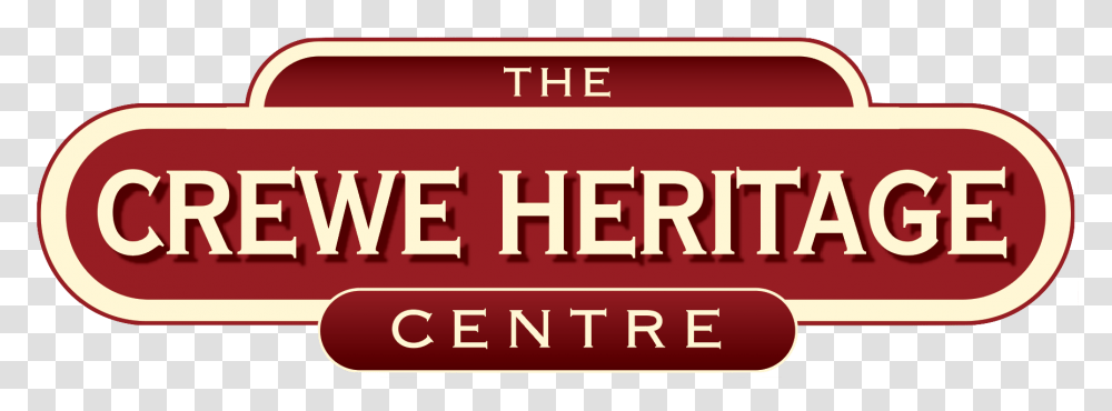 Crewe Heritage Centre Logo Carmine, Label, Word, Sticker Transparent Png