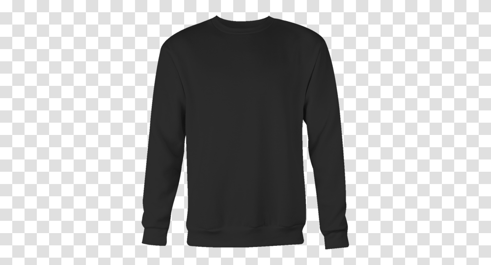 Crewneck Sweatshirt Teelaunch, Apparel, Sweater, Long Sleeve Transparent Png