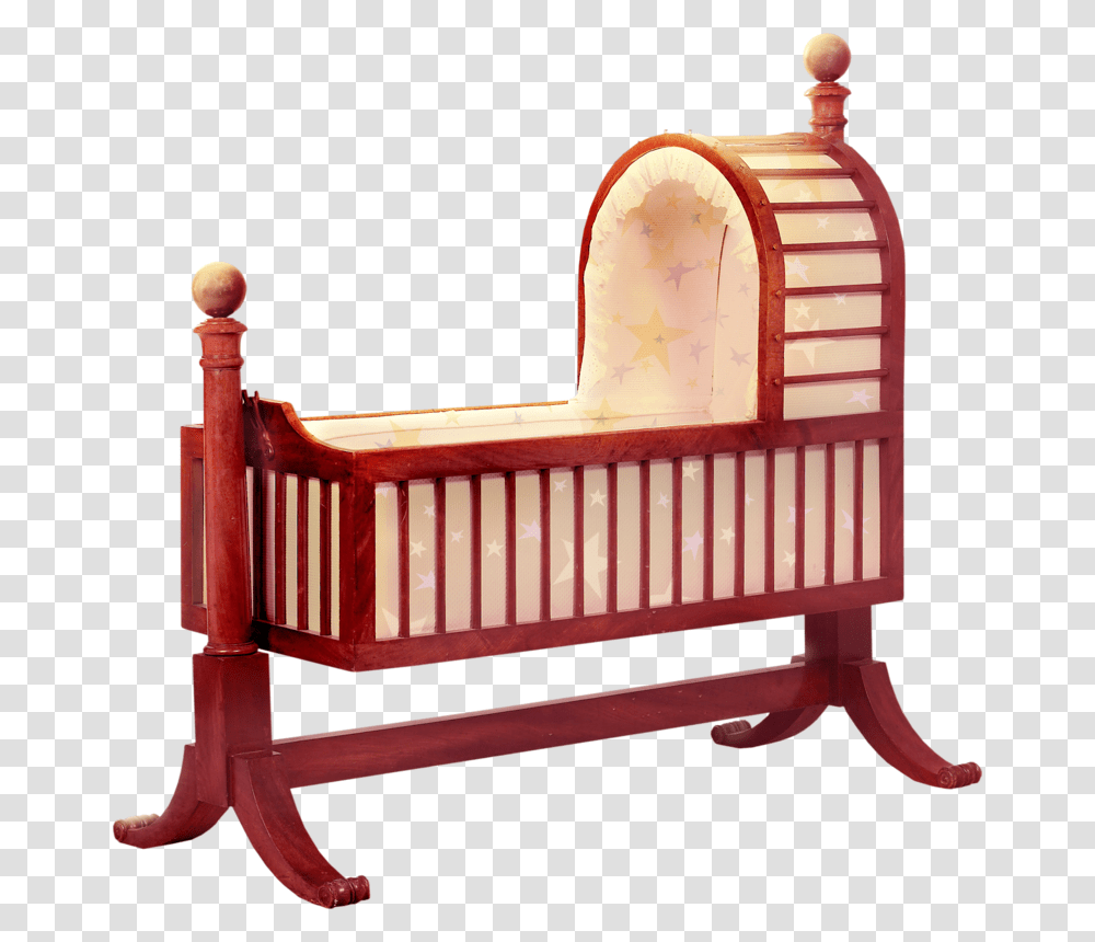 Crib Clipart Cradle, Furniture Transparent Png