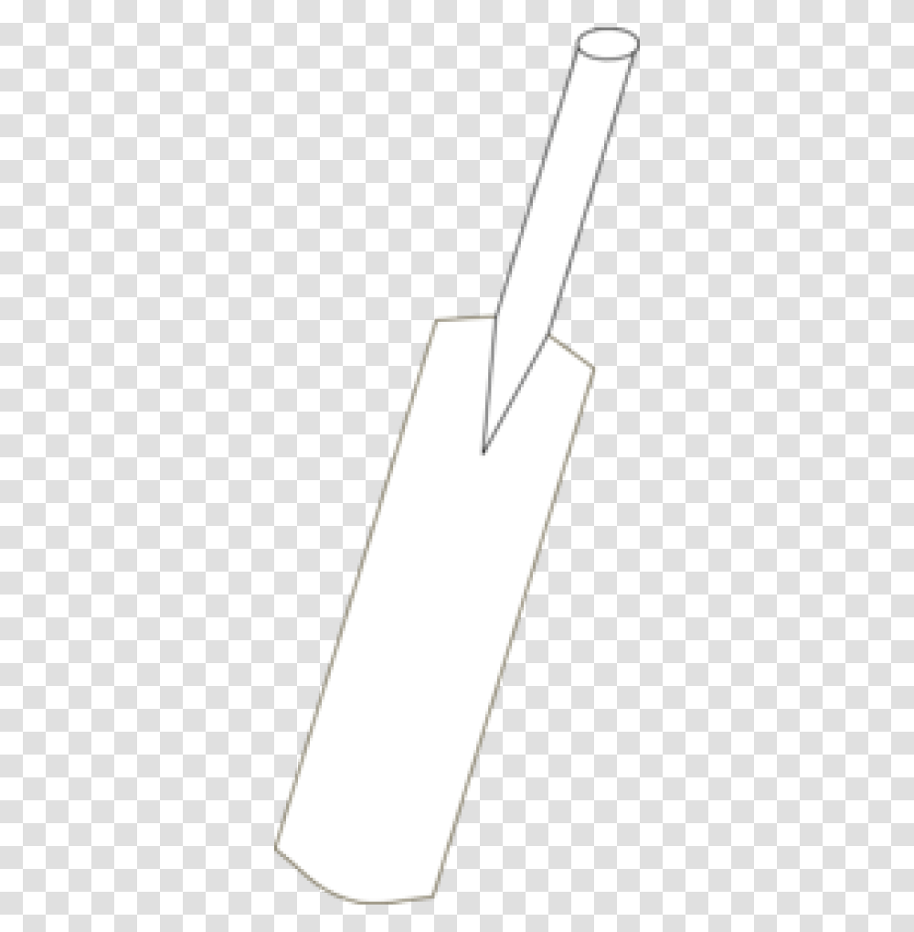Cricket Bat For Colouring, Sword, Blade, Weapon Transparent Png