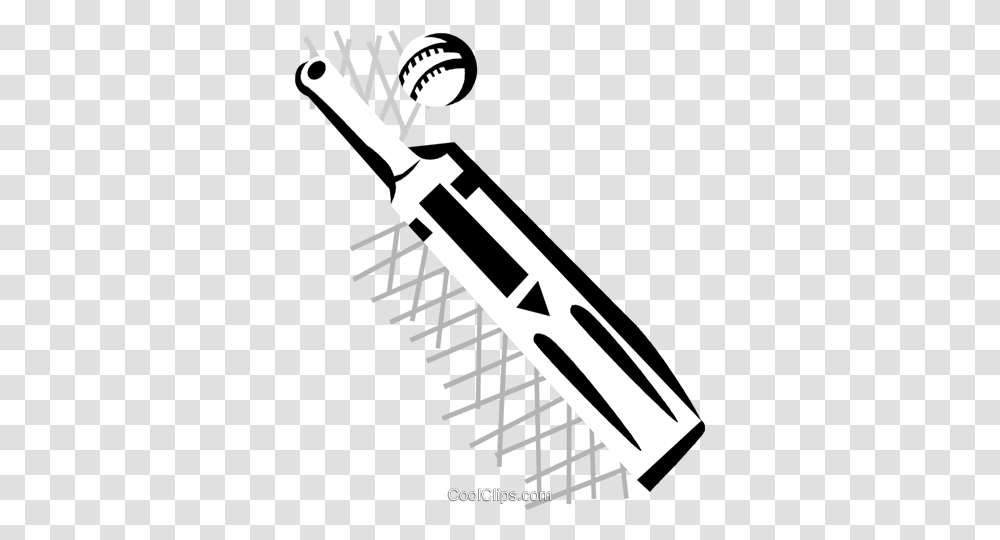 Cricket Bat Royalty Free Vector Clip Art Illustration, Rake, Scissors, Blade, Weapon Transparent Png