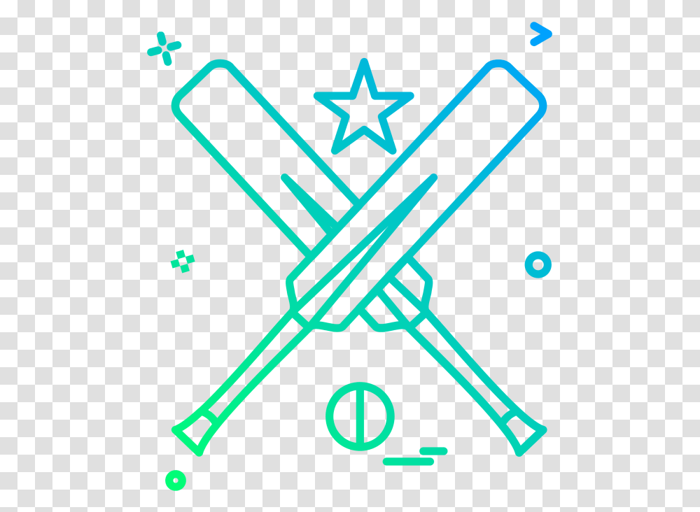 Cricket Black And White Ranger Dui, Star Symbol, Logo, Trademark Transparent Png