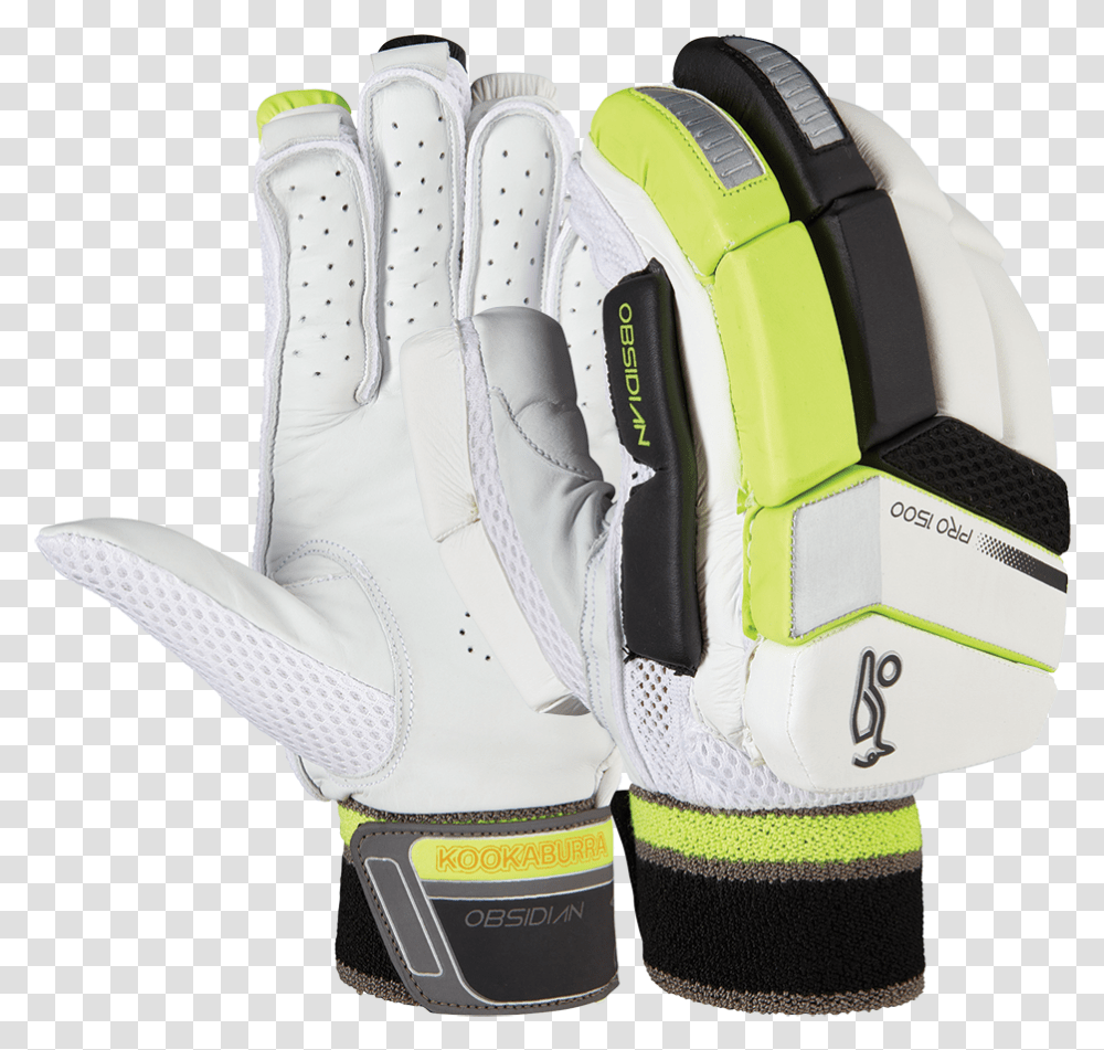 Cricket Gloves Kookaburra Obsidian Pro 2000 Batting Gloves 2017, Apparel Transparent Png
