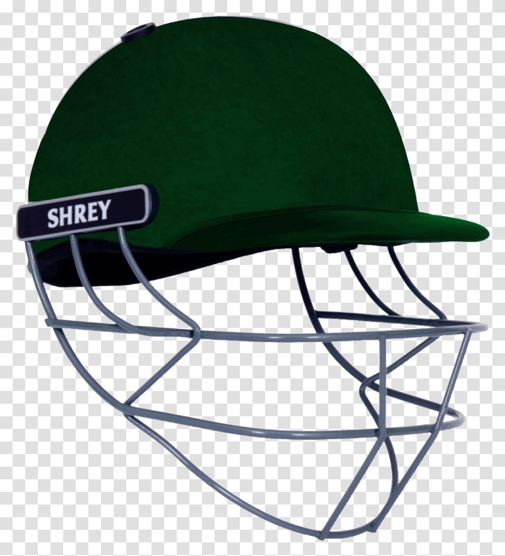 Cricket Helmet Dark Green Cricket Helmet, Apparel, Bow, Batting Helmet Transparent Png