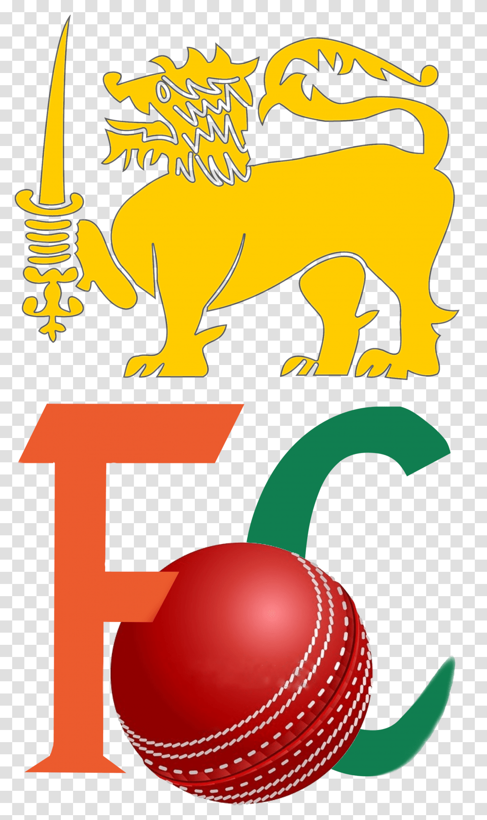 Cricket Image Clipart Sri Lanka Flag Lion, Animal, Mammal Transparent Png