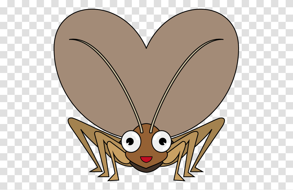 Cricket Insect Clipart Design, Invertebrate, Animal, Butterfly, Moth Transparent Png