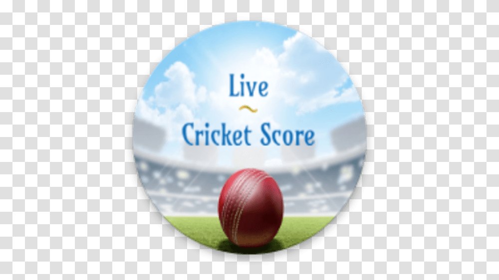 Cricket Live Line Scores And News 1 For Cricket, Label, Text, Sphere, Ball Transparent Png