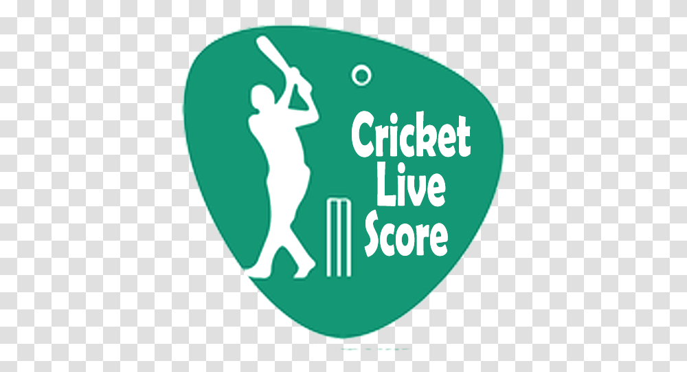 Cricket Live Score Logo For Golf, Symbol, Trademark, Plectrum, Text Transparent Png