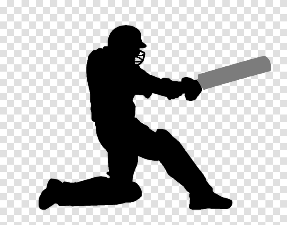 Cricket Photos Vector Clipart, Silhouette, Person, Human, Ninja Transparent Png