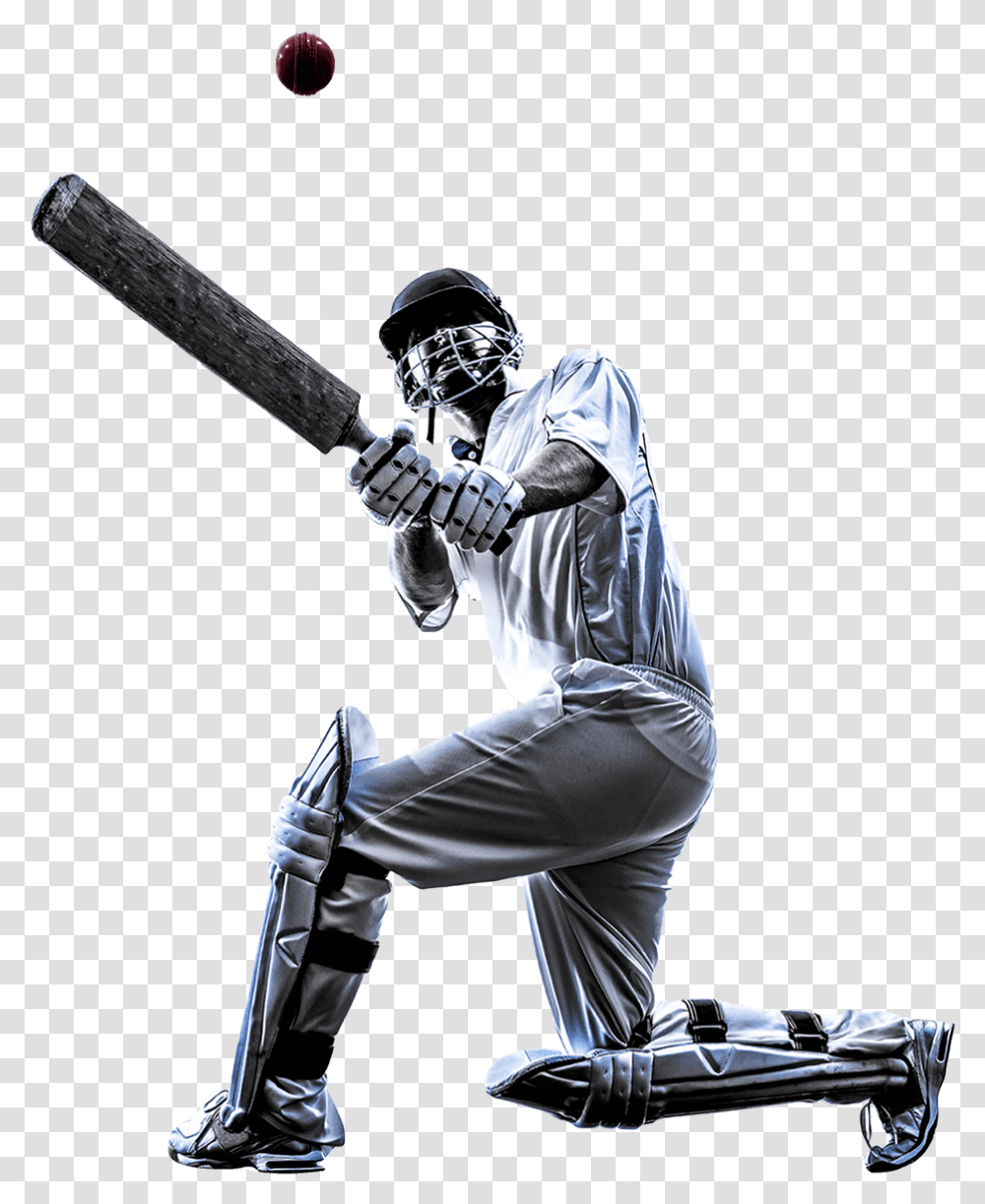 Cricket Player Cricket White Background Sport, Ninja, Person, Human, Helmet Transparent Png