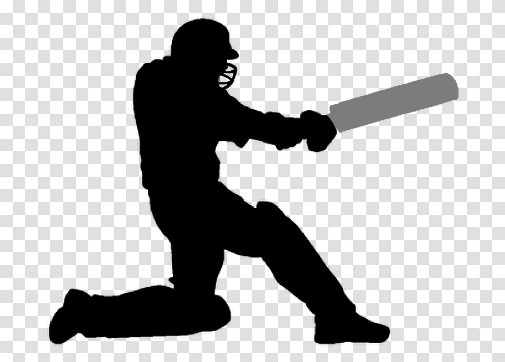 Cricket, Sport, Person, Silhouette, People Transparent Png