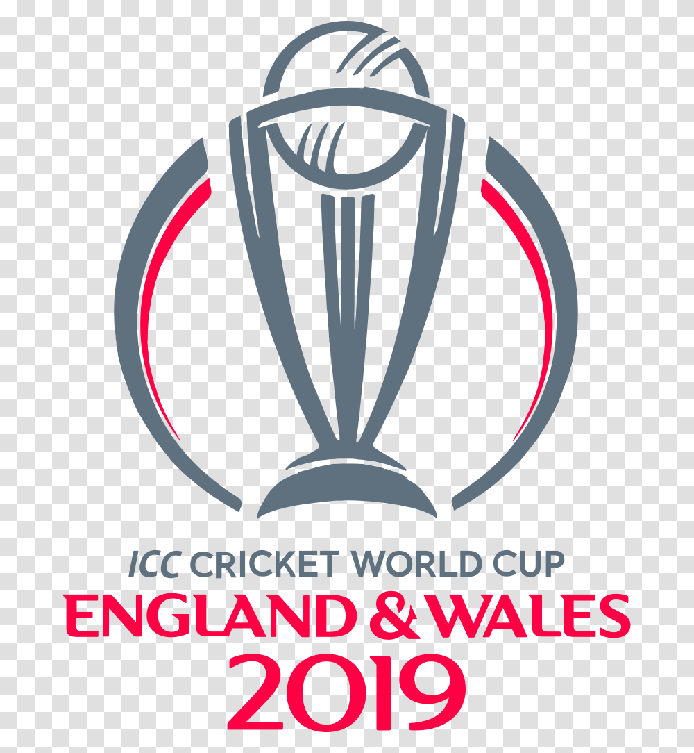 Cricket World Cup 2019 Logo, Trophy, Trademark, Emblem Transparent Png