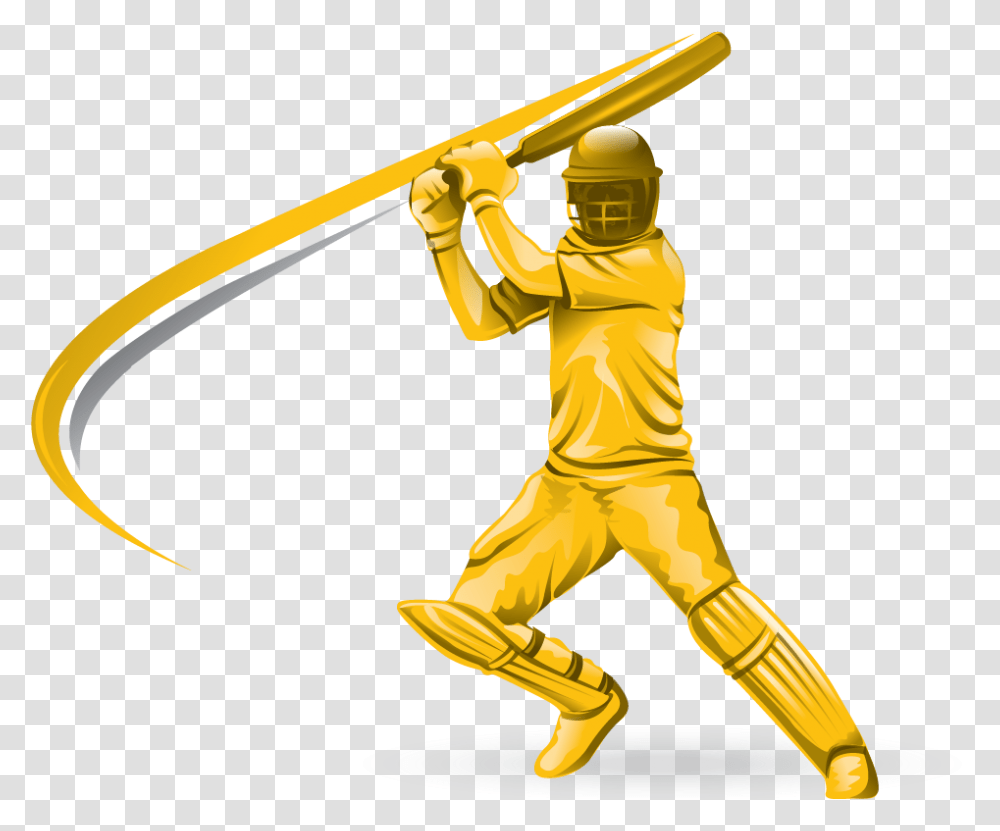 Cricketer Clipart Characters Batting, Person, Human, Astronaut Transparent Png