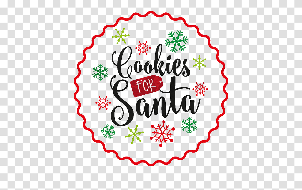 Cricut Cookies For Santa Or Dropbox Cricut Holidays Christmas, Label, Rug, Pattern Transparent Png