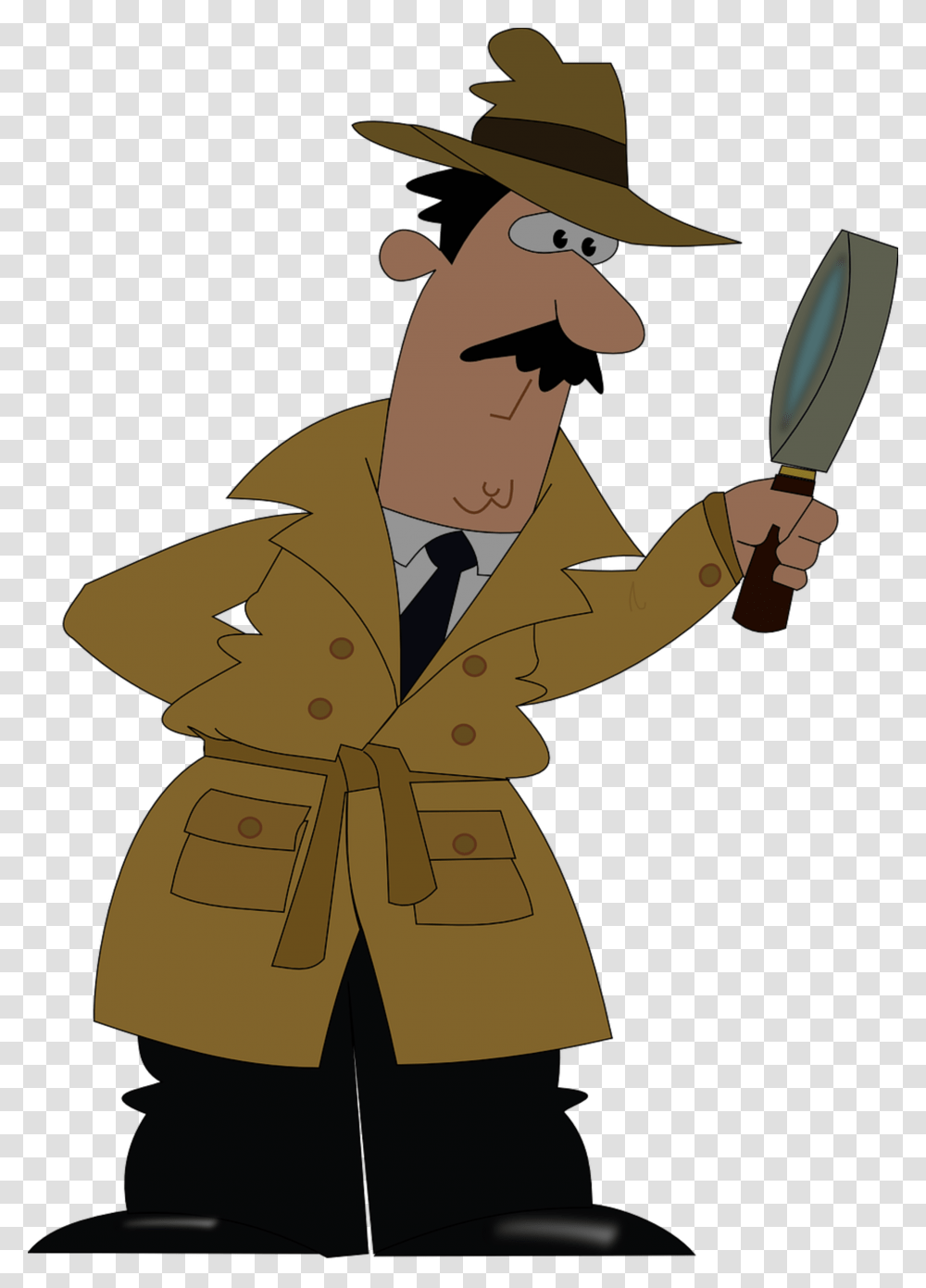 Crime Buster, Apparel, Coat, Hat Transparent Png