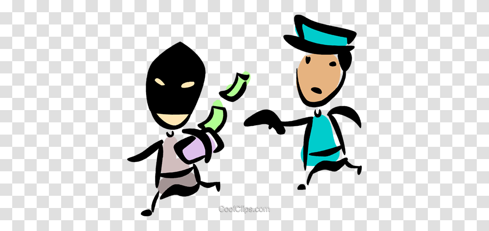 Crime Royalty Free Vector Clip Art Illustration, Bird, Animal, Ninja Transparent Png