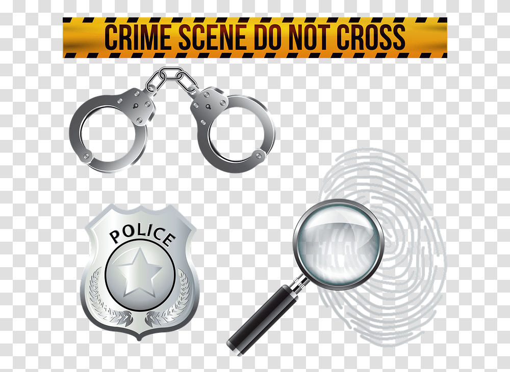Crime Scene Tape, Magnifying, Flyer, Poster, Paper Transparent Png