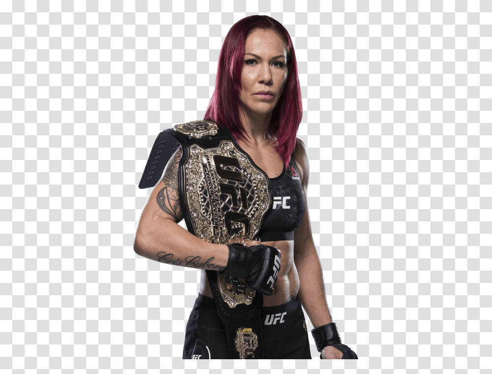 Cris Cyborg With Belt, Person, Human, Skin Transparent Png