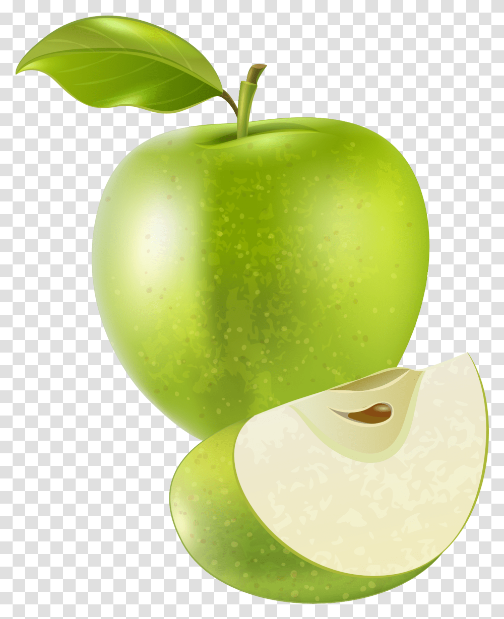 Crisp Apple Green Fruit Clipart Apple, Plant, Food Transparent Png