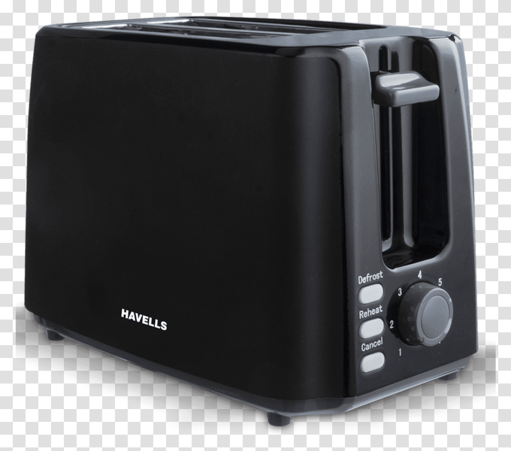 Crisp Plus 2 Slice Black Havells All Small Appliances, Toaster, Camera, Electronics, Oven Transparent Png
