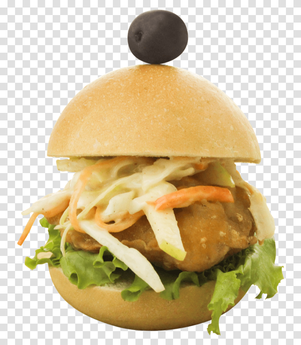 Crispy Chicken Burger Bun, Food Transparent Png